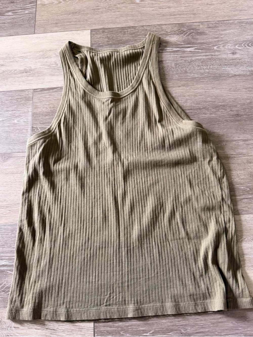 Buck Mason Women's 100% Cotton Ribbed Tank Top